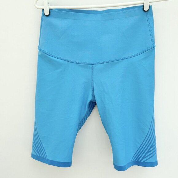 Fanka Body Sculpt Reversible Compression Bike Shorts Womens Sz XS / 2 Blue - Picture 2 of 14